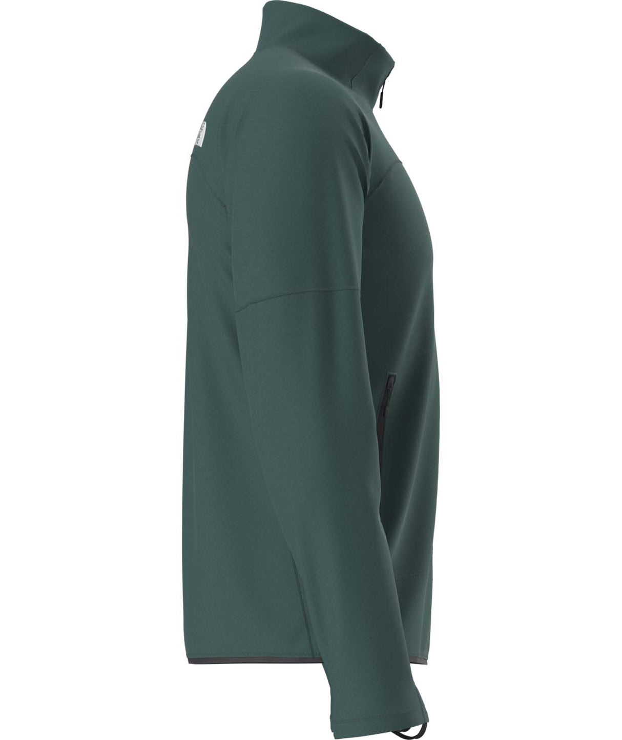 MSummitFUTUREFLEECEFullZipJacket-Green jacket with a brand logo on a white background