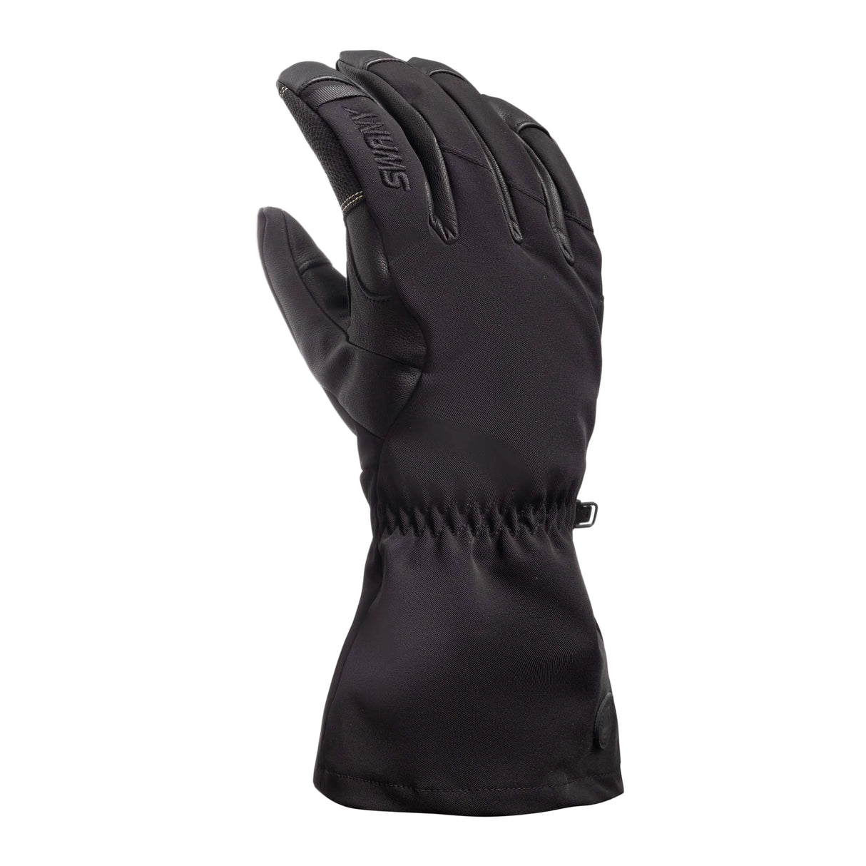 MTheAirGlove-Black glove on a white background