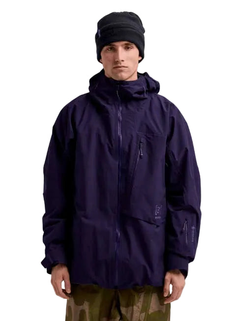 M_ak_CyclicGORE-TEX2LJacket-Purple jacket with a hood on a white background