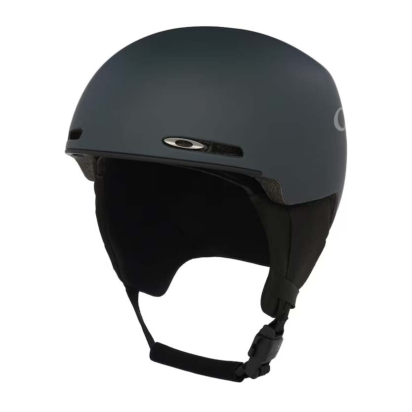 Mod1MIPS-Black helmet with a brand logo on a white background