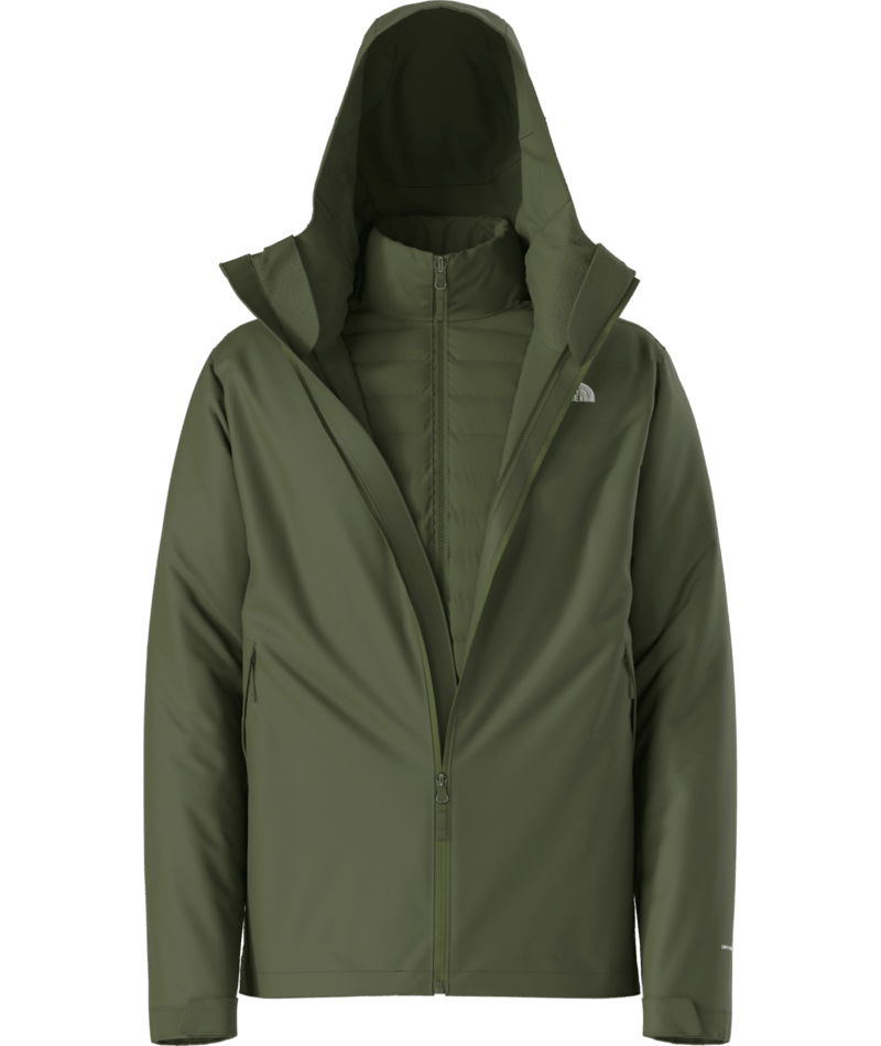 North Face Carto Mono Triclimate Hooded Jacket (NF0A8D1S) Mens 2026