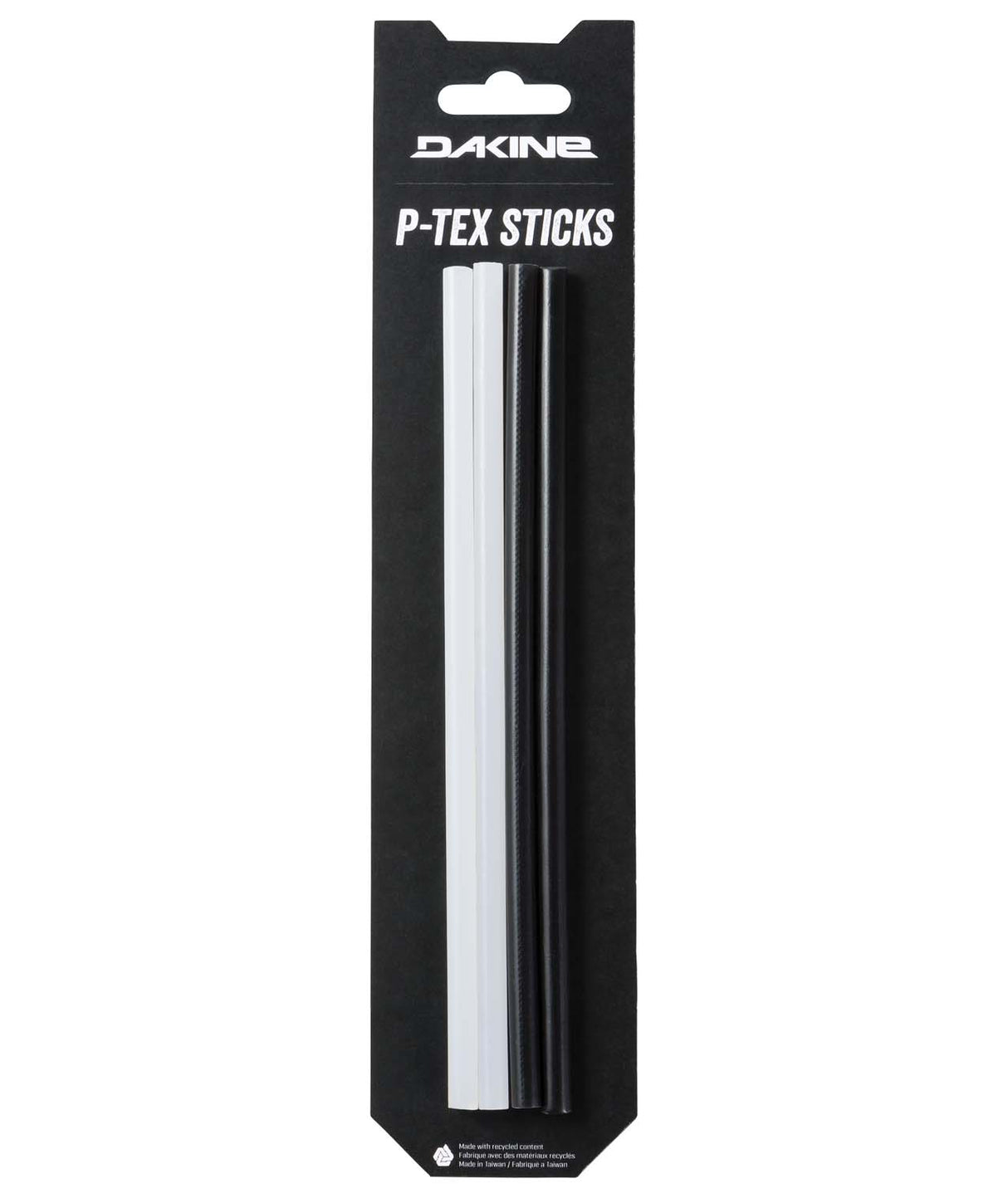 PtexSticks-Packaging of Dakine P-Tex Sticks on a white background