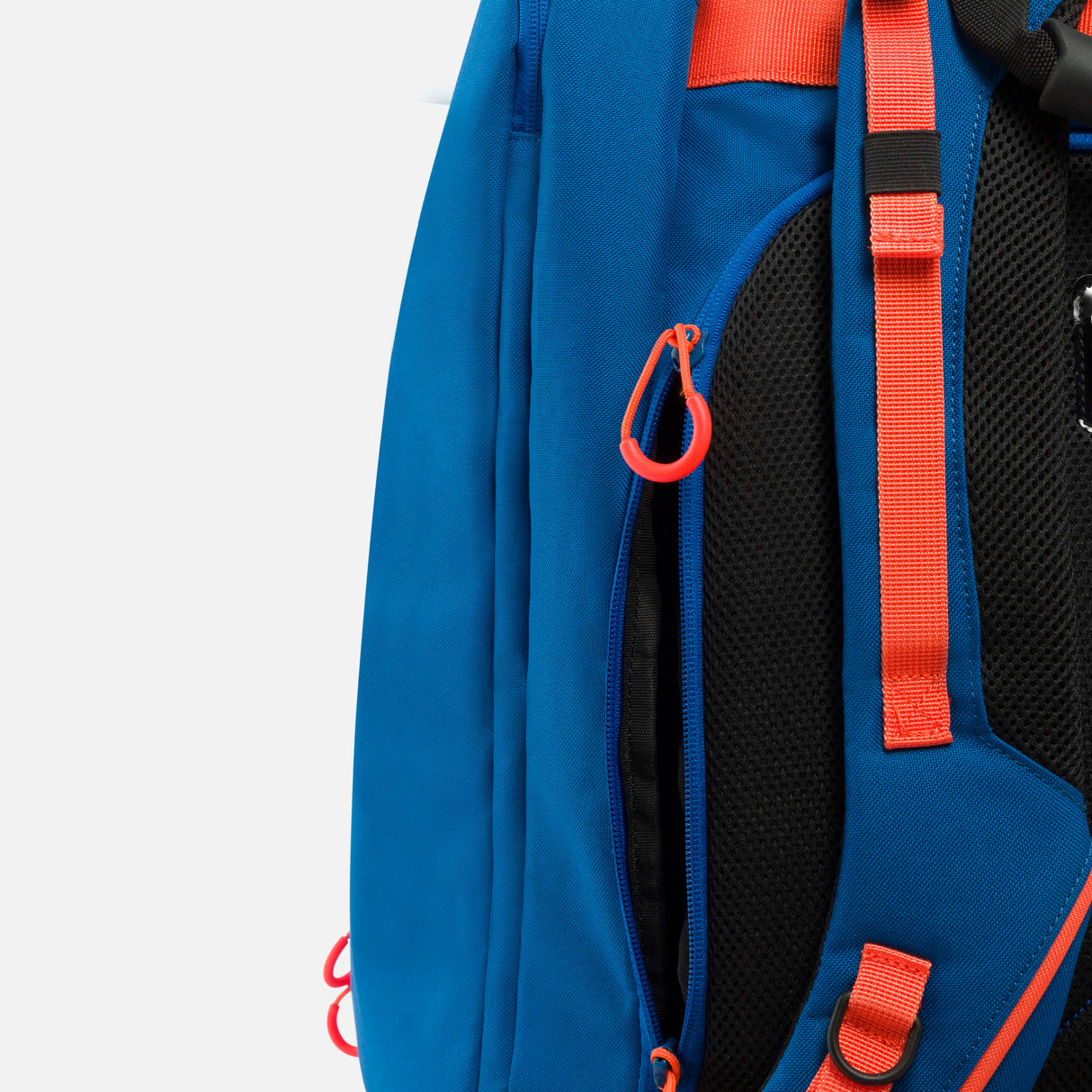 RacerBag- Blue and orange bag on a white background