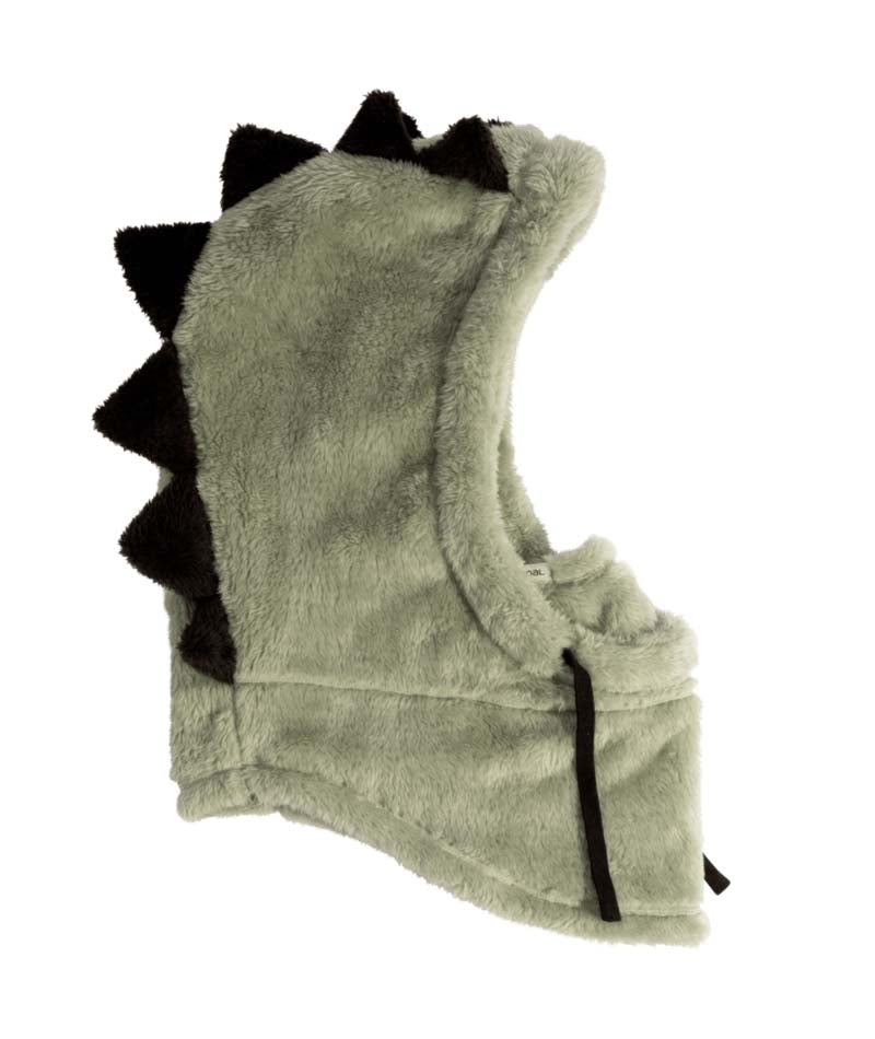 RidgeHoodKids-Children's dinosaur-themed hooded on a white background