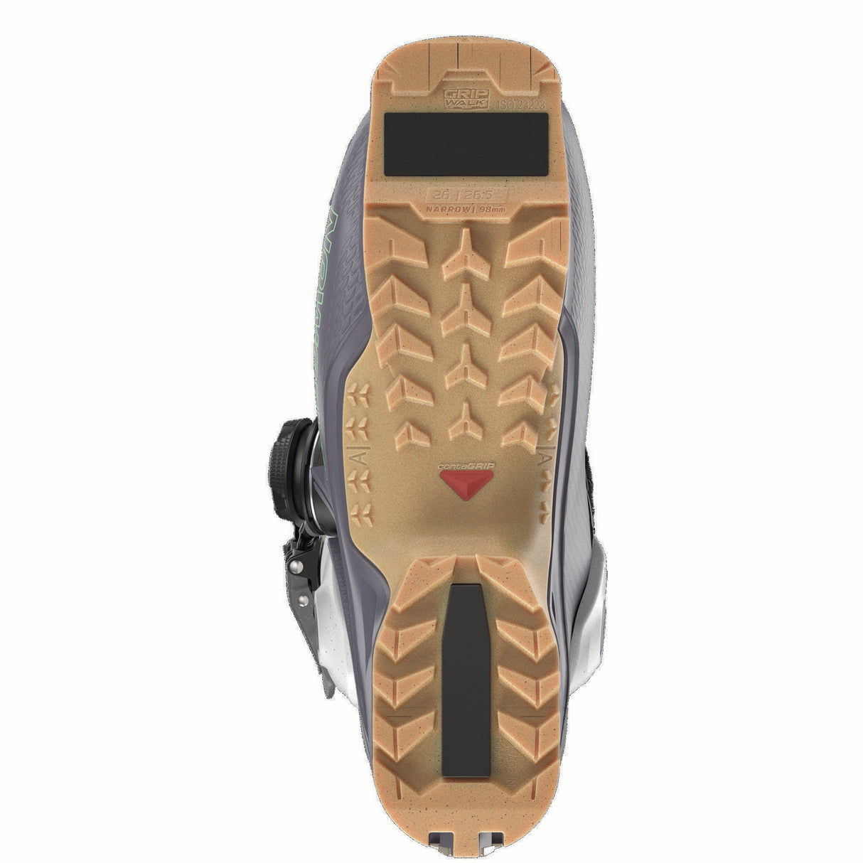 SHIFTALPHABOA120-Salomon ski boot on a white background