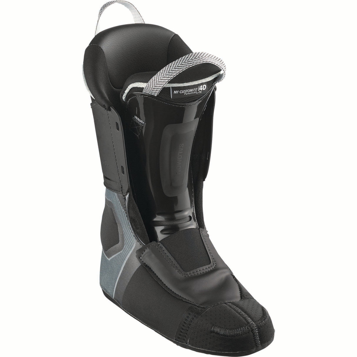SPRODELTABOA120-Salomon ski boot on a white background
