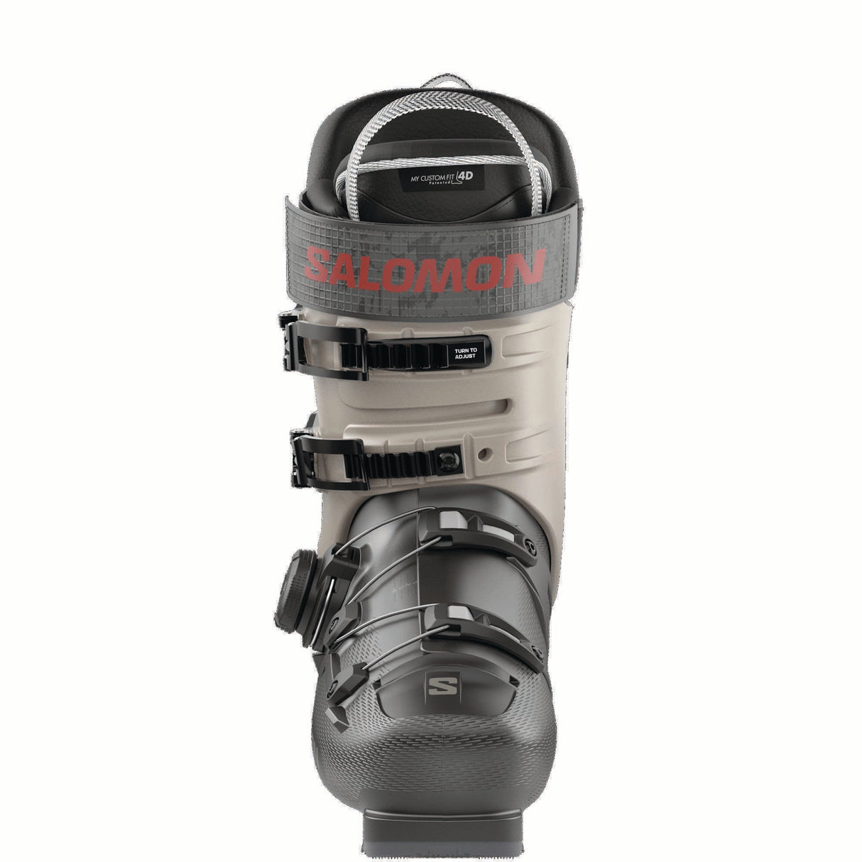 SPRODELTABOA120-Salomon ski boot on a white background