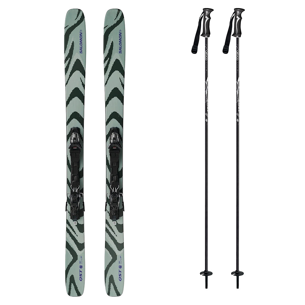 Salomon QST 92 Skis 2027 with M11 GW System Bindings Ski Package