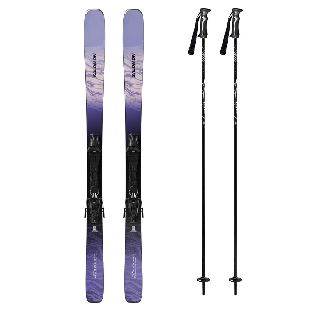Salomon Stance 84 Skis 2027 with M11 GW System Bindings Womens Ski Package