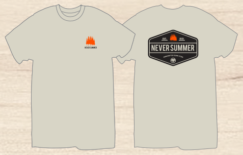 Never Summer Workwear 2 Tee Adult 2024