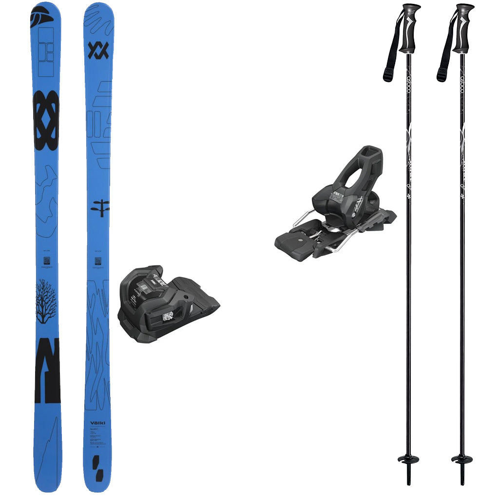 Volkl Revolt 81 Skis 2026 with Tyrolia Attack 11 Bindings Ski Package