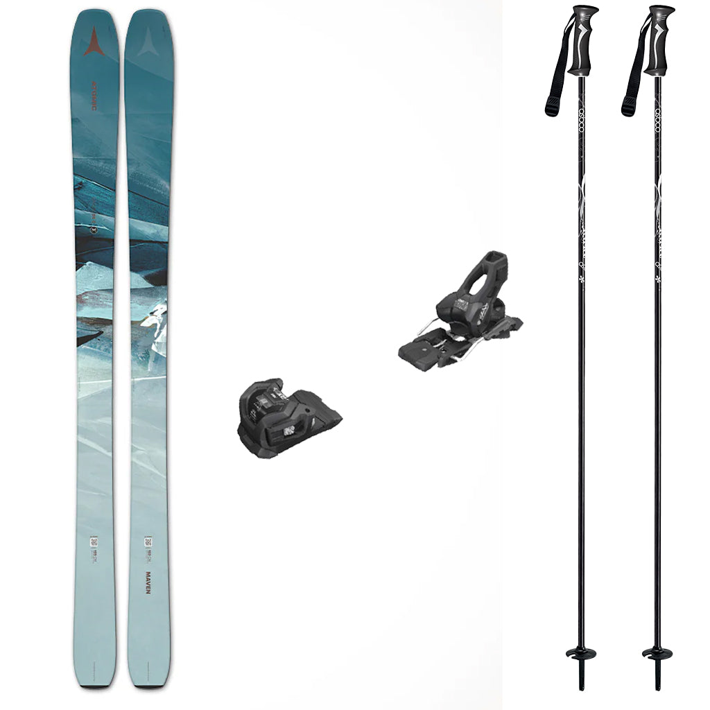 Atomic Maven 86 C Skis 2025 with Tyrolia Attack LYT 11 Binding Womens Ski Package