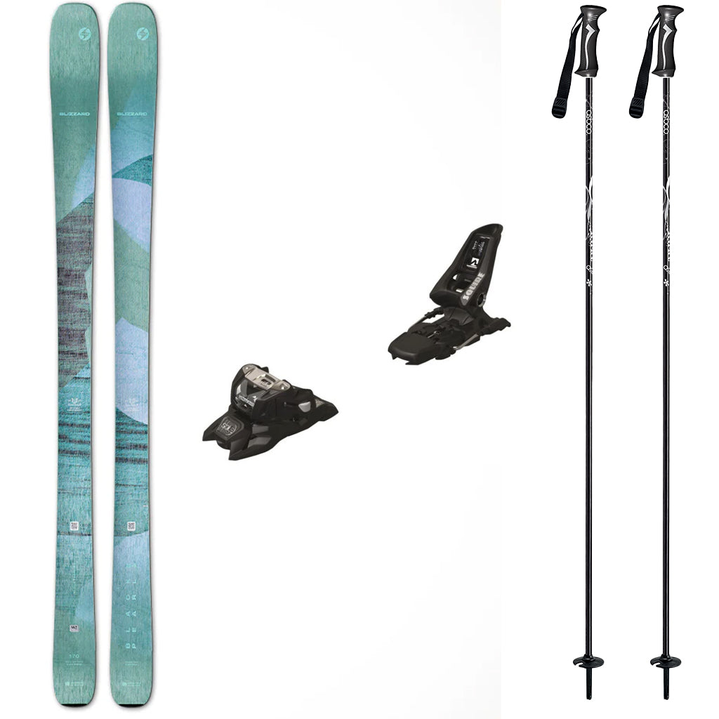 Blizzard Black Pearl 84 Skis 2026 with Marker Squire 11 Binding Womens Ski Package - Bundle