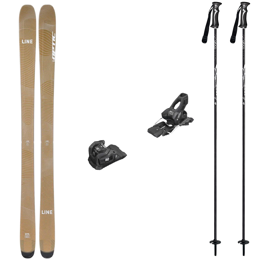 Line Optic 88 Skis 2025 with Tyrolia Attack LYT 11 Bindings Ski Package