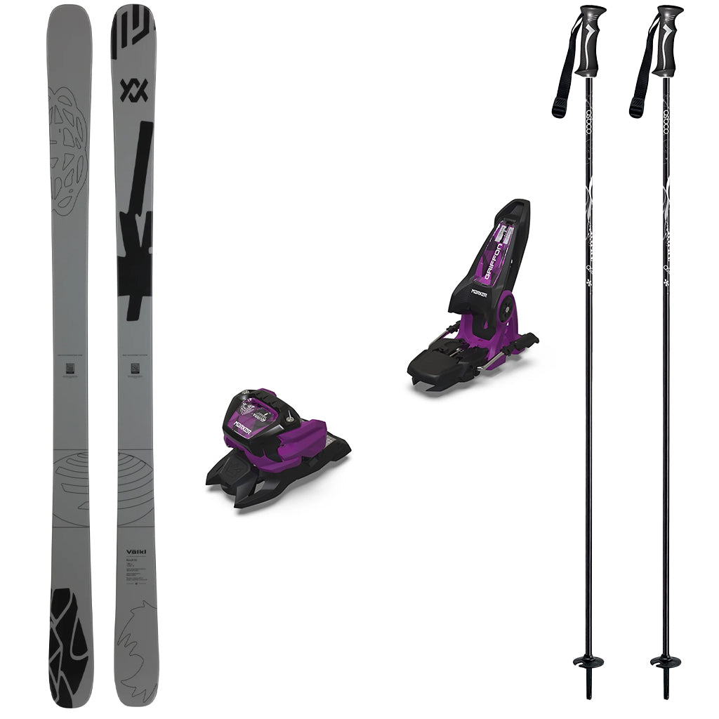 Volkl Revolt 84 Skis 2026 with Marker Griffon 13 Bindings Ski Package