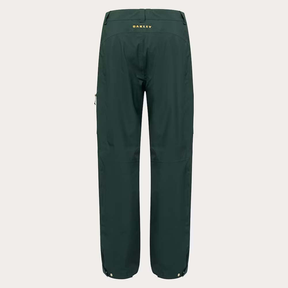 TCEarthPant-Green pants with Oakley branding on a light gray background