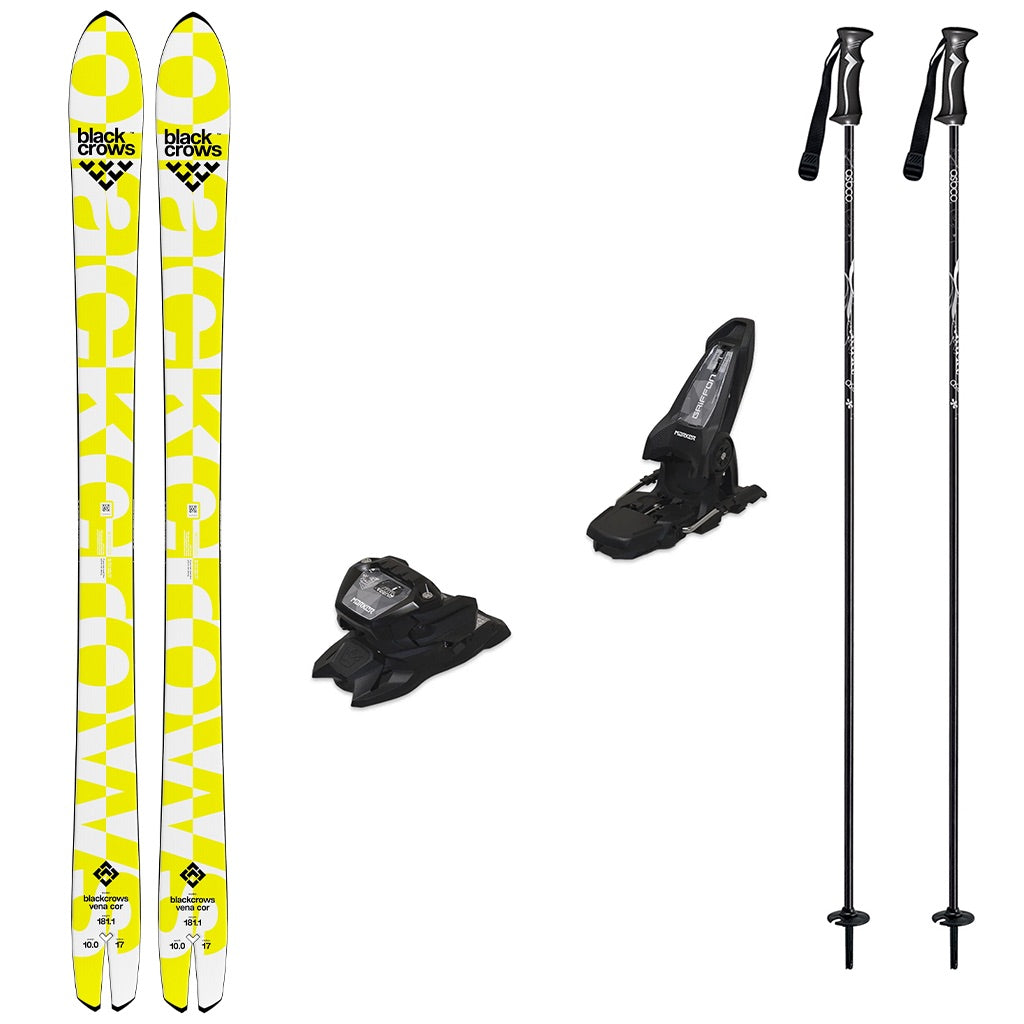 VenaCorw_Griffon13- Ski package on a white background