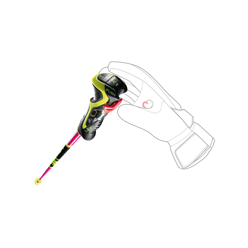 Leki Venom SL 3D Adult Ski Poles 2026