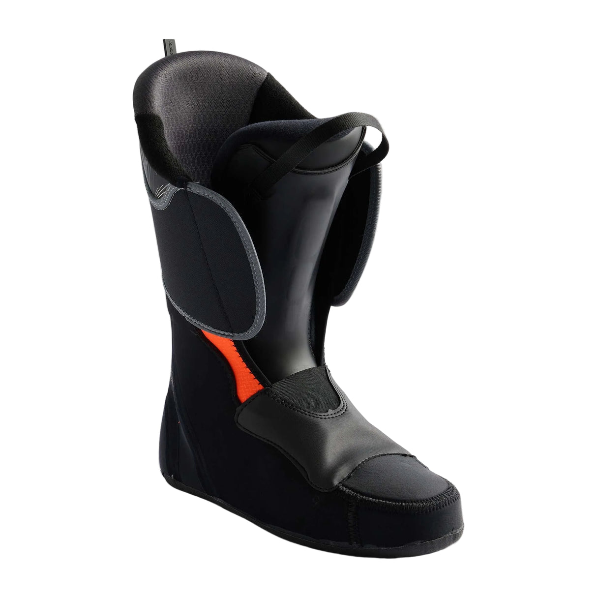 Vizion4B100HV- Black inner liner of the ski boot on a white background