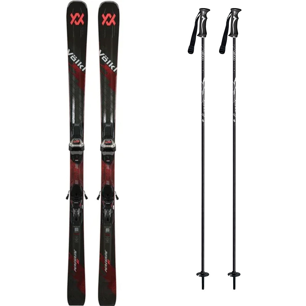 Volkl Peregrine 80 Skis 2027 with Lowride 12 TCX System Bindings Ski Package