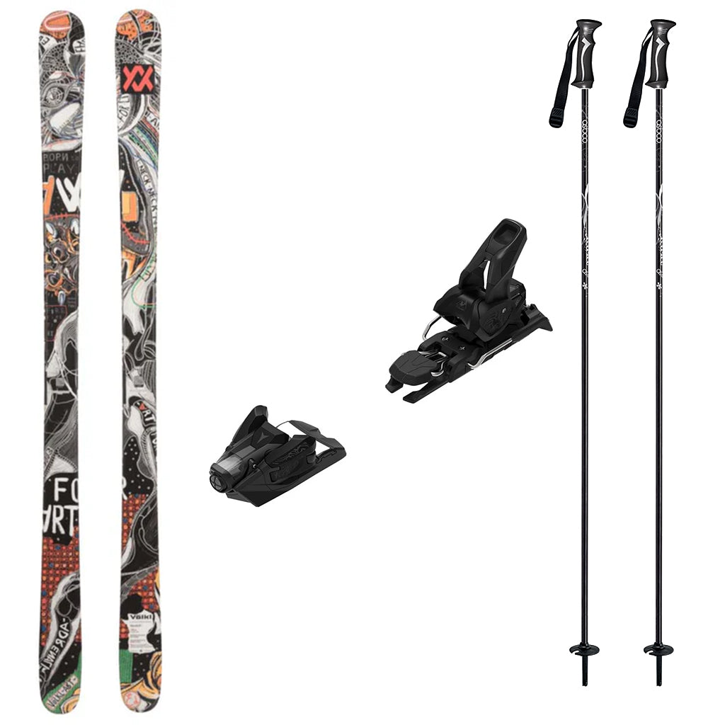 Volkl Revolt 81 Skis 2027 with Strive 12 Bindings Ski Package