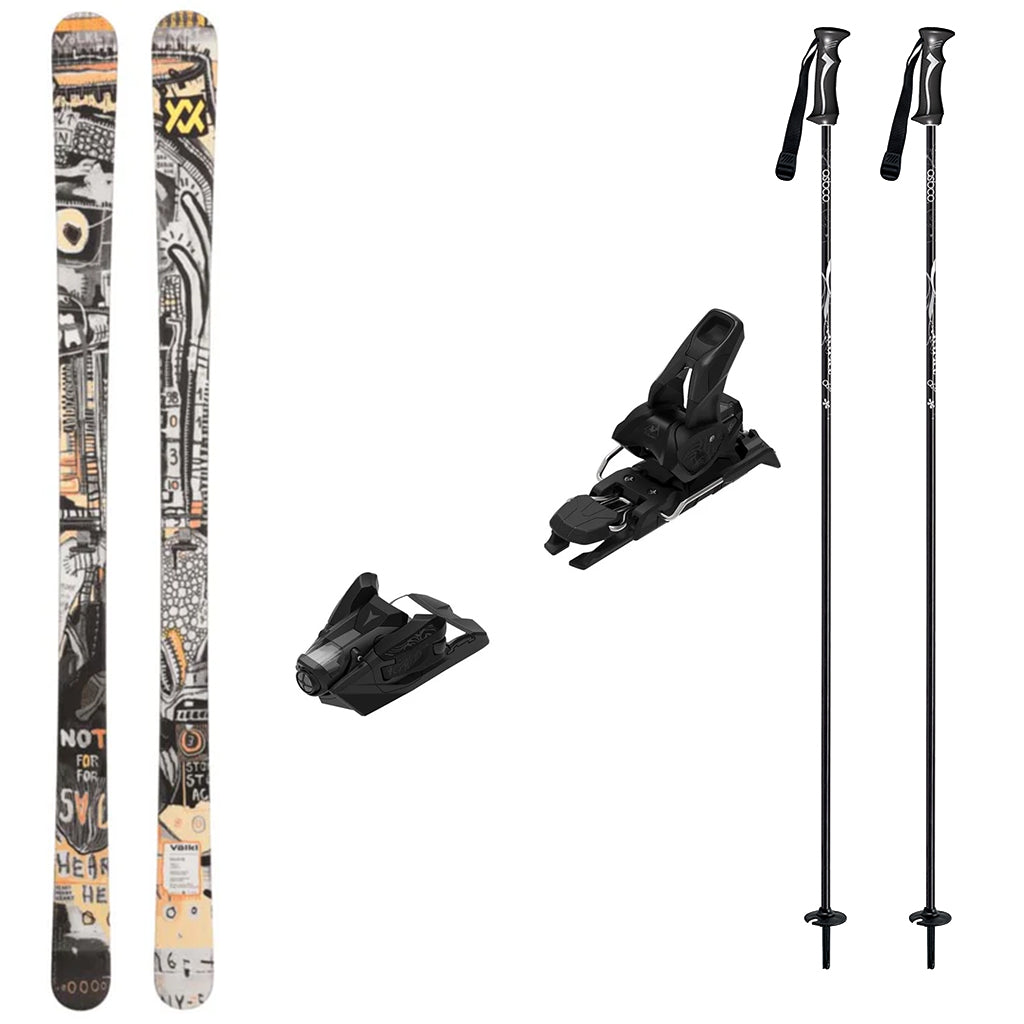 Volkl Revolt 86 Skis 2027 with Strive 12 Bindings Ski Package