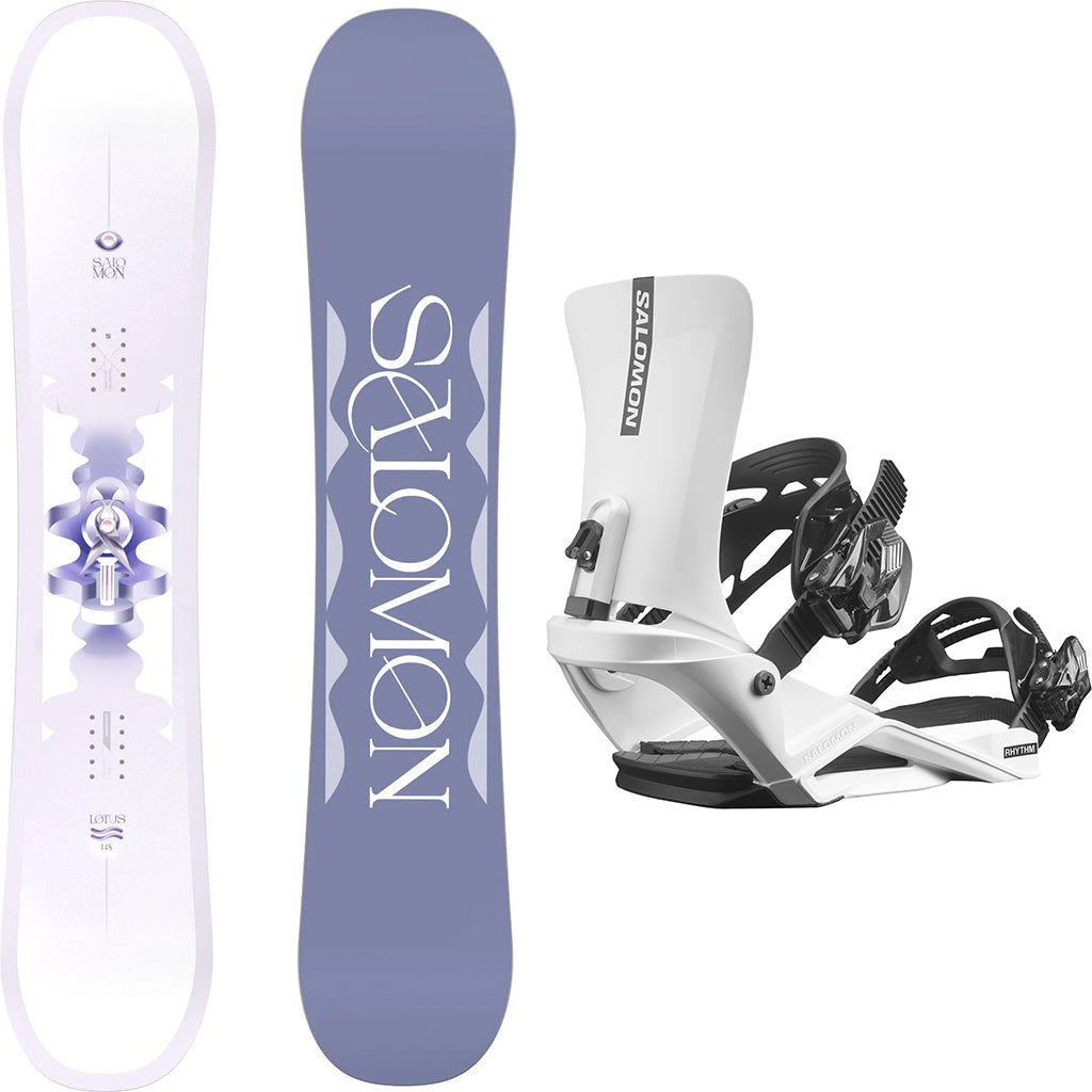 Salomon Lotus with Salomon Rhythm Womens Snowboard Package 2026