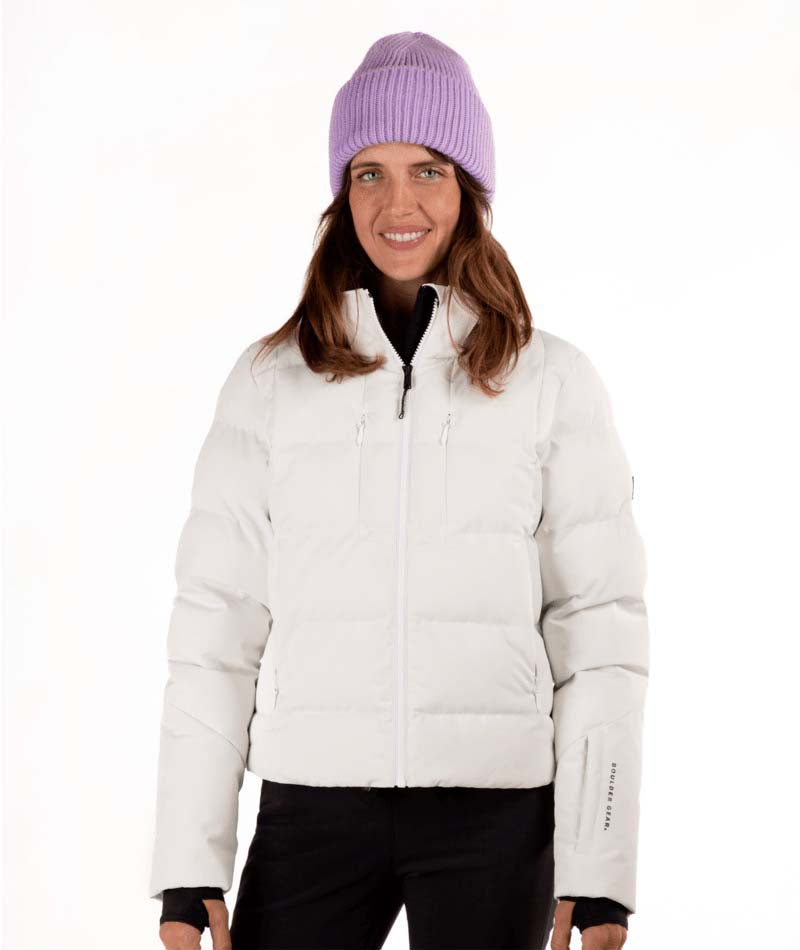 WAdaJacket-Person wearing a white jacket with a white background