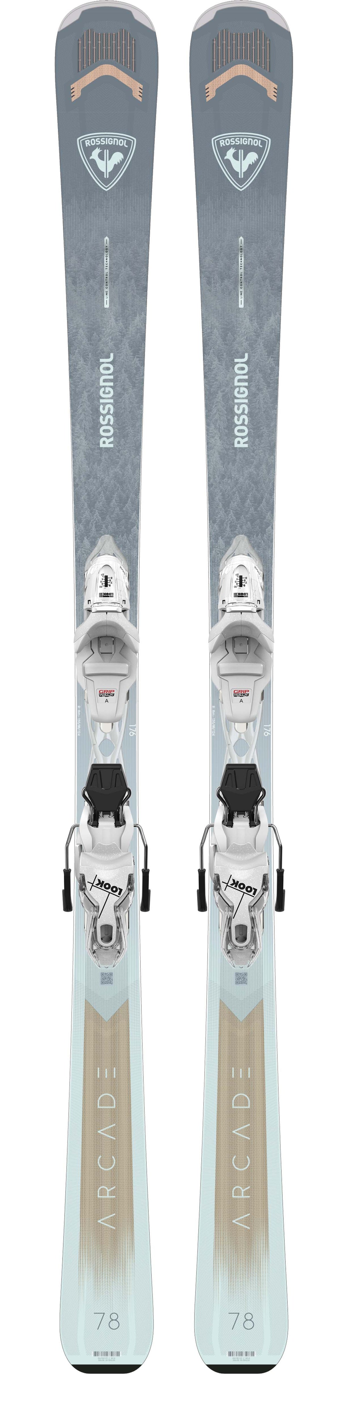 WArcade78_Konect- Grey ski on a white background