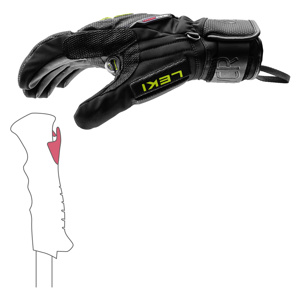 Leki WCR C-Tech 3D Adult Gloves 2026