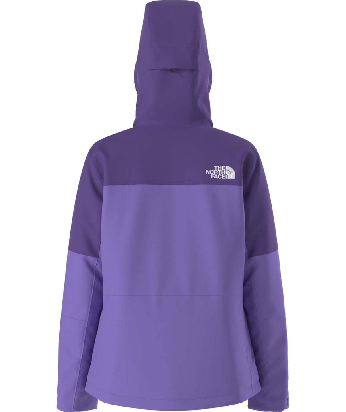 WFreedomInsulatedJacket-Purple jacket with a hood on a white