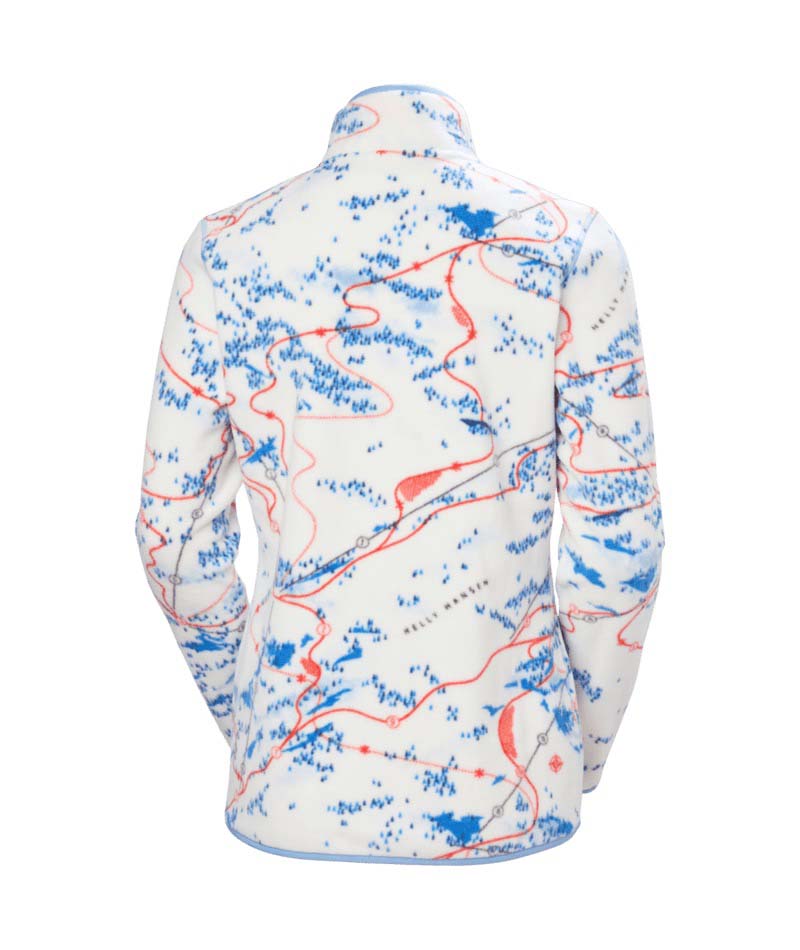 WMaridalenPrintedFleece-Colorful patterned fleece on a white background