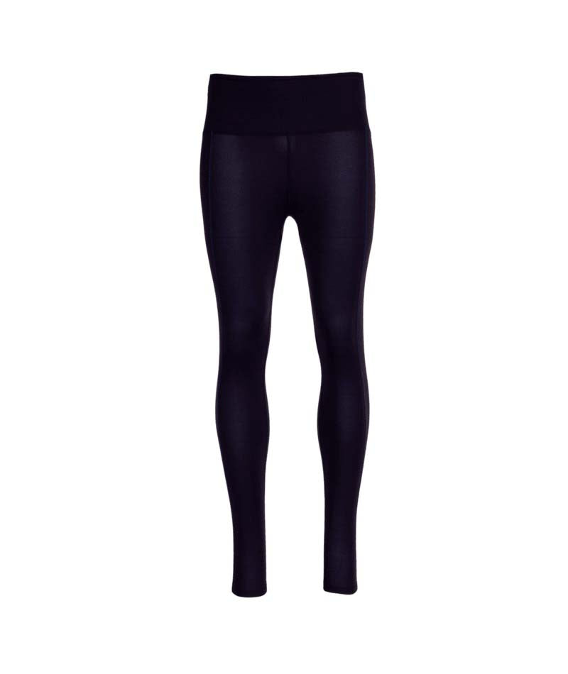 WPerformanceStretchTight- Black baselayer bottoms on a white background