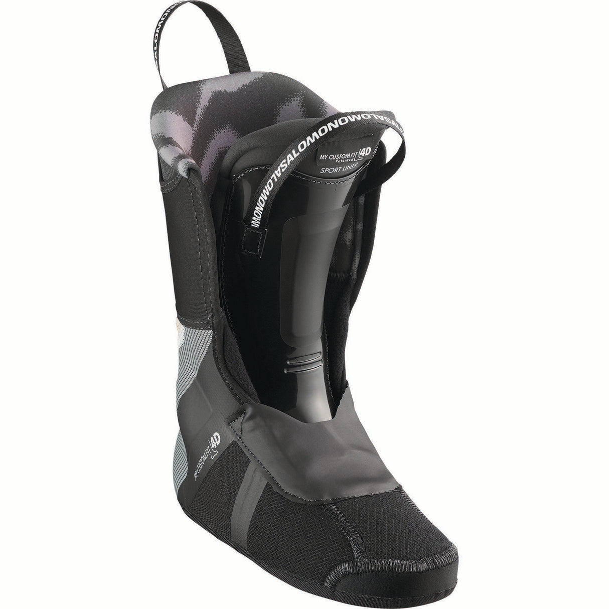 WSHIFTALPHABOA95-Salomon ski boot on a white background