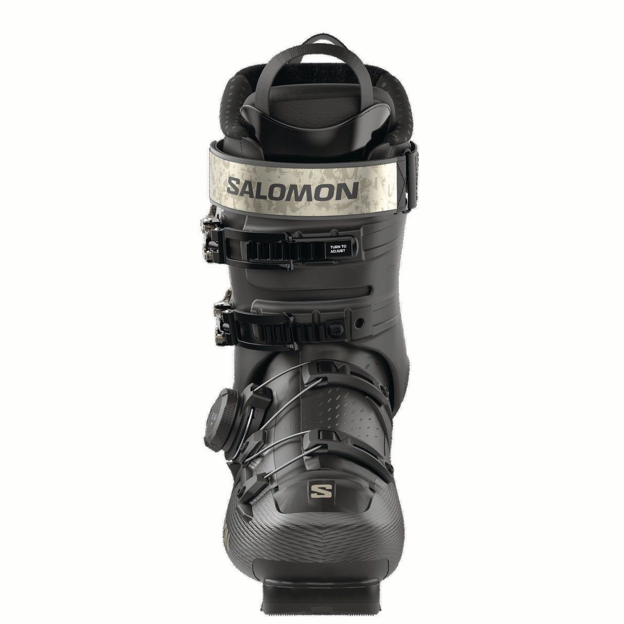 WSPROSUPRASBOA85-Salomon ski boot with BOA system on a white background