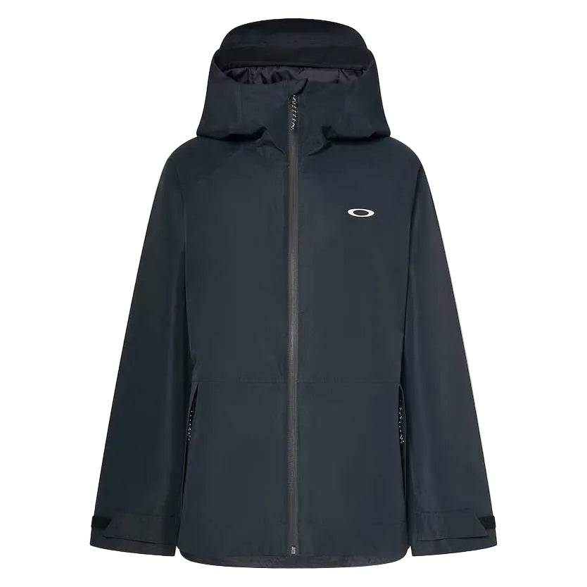 WSnowInsulatedJacket10K-Black jacket with a brand logo on a white background