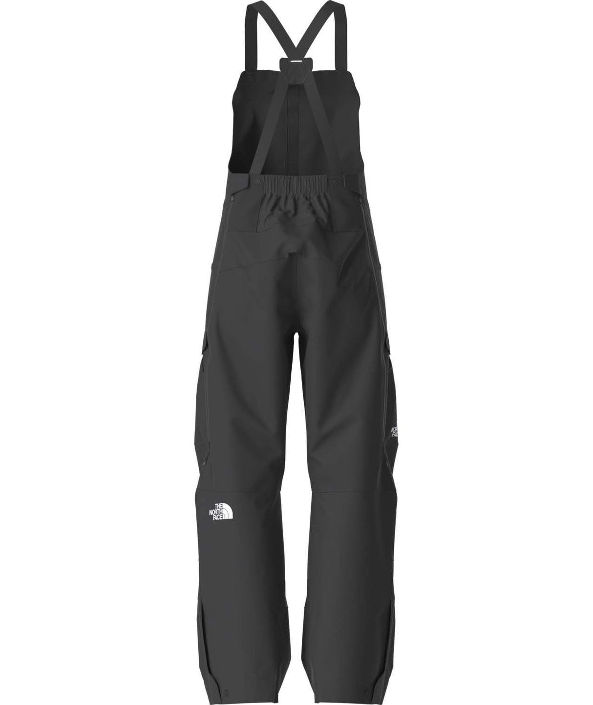 WSummitVerbierGTXBib-Black bib overalls on a white background