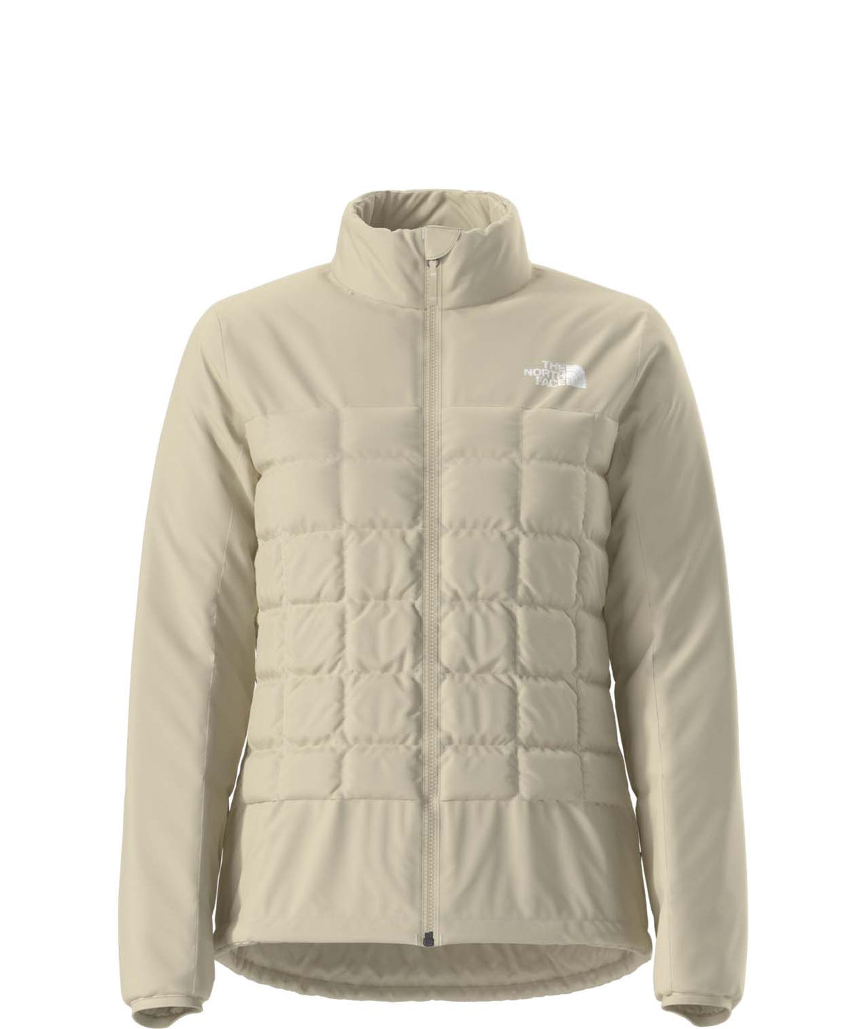 WTHERMOBALLSnowTriclimate-Beige jacket with a brand logo on a white background