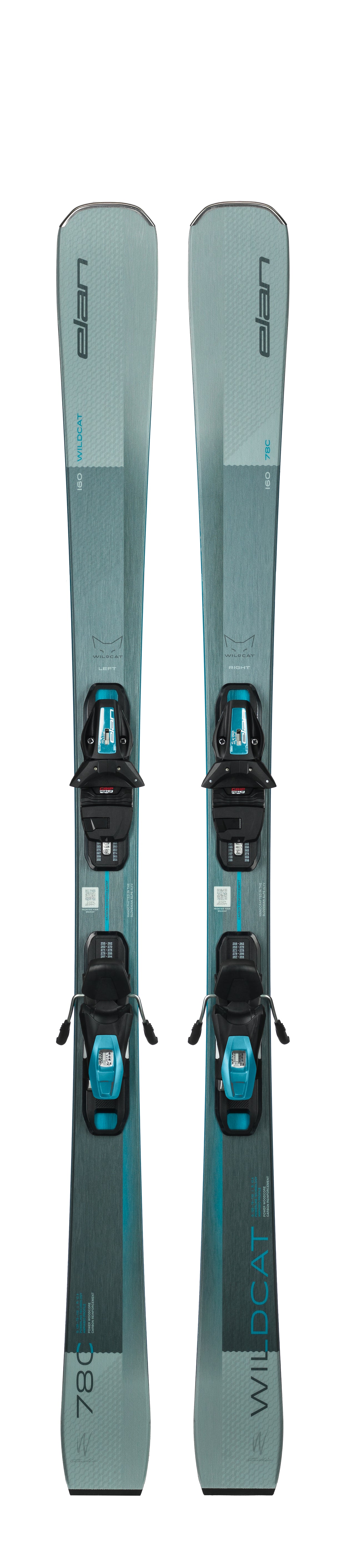 Elan Wildcat 78 C (EL 9.0 System Binding) Womens Skis 2026