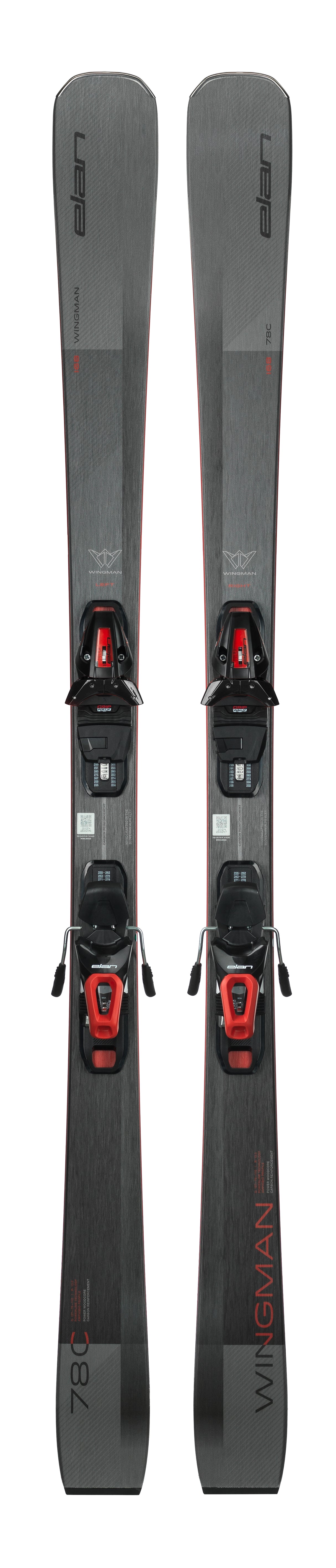 Elan Wingman 78 C (EL 10.0 System Binding) Mens Skis 2026