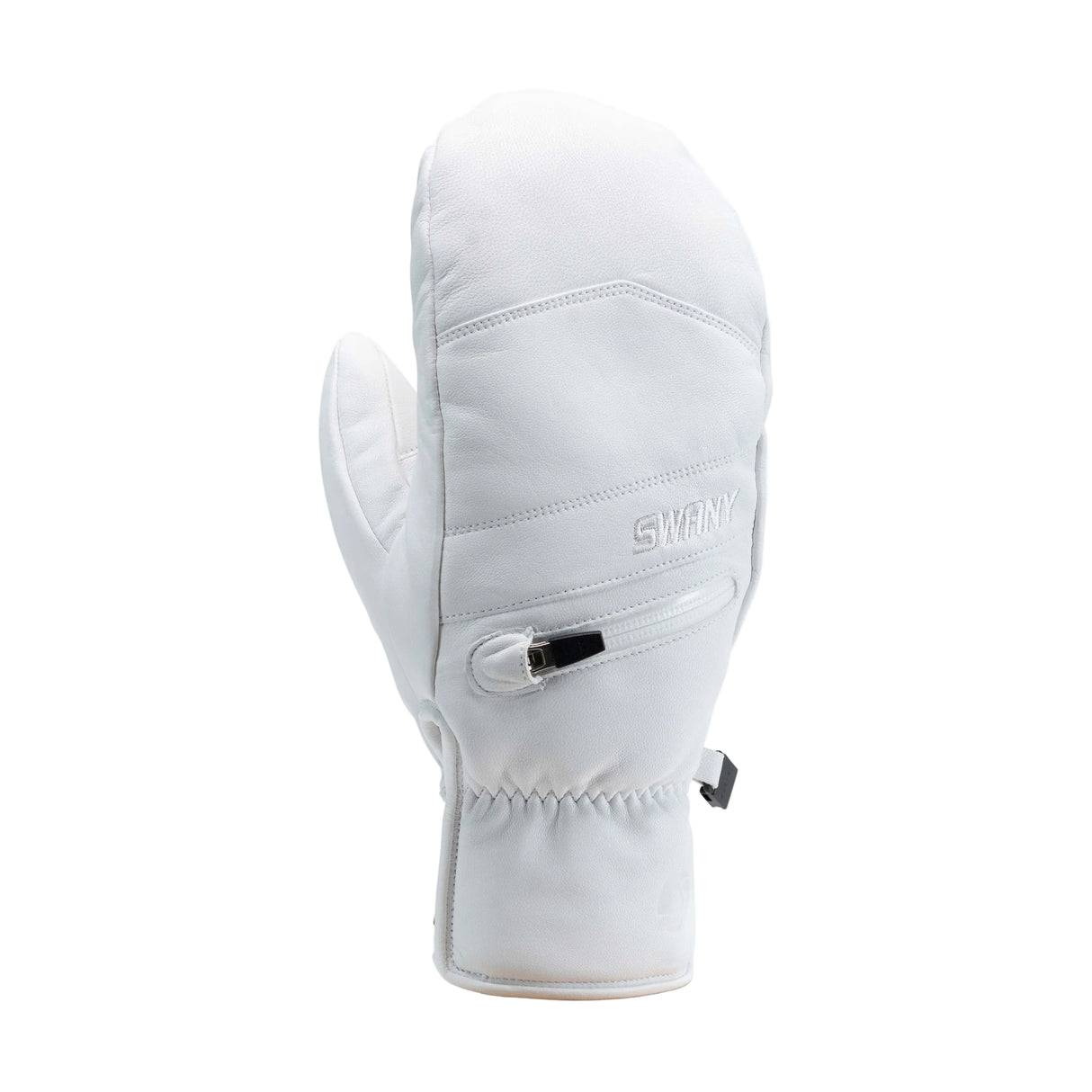 X-CellUnderMitt- White mitt with a brand logo on a white background