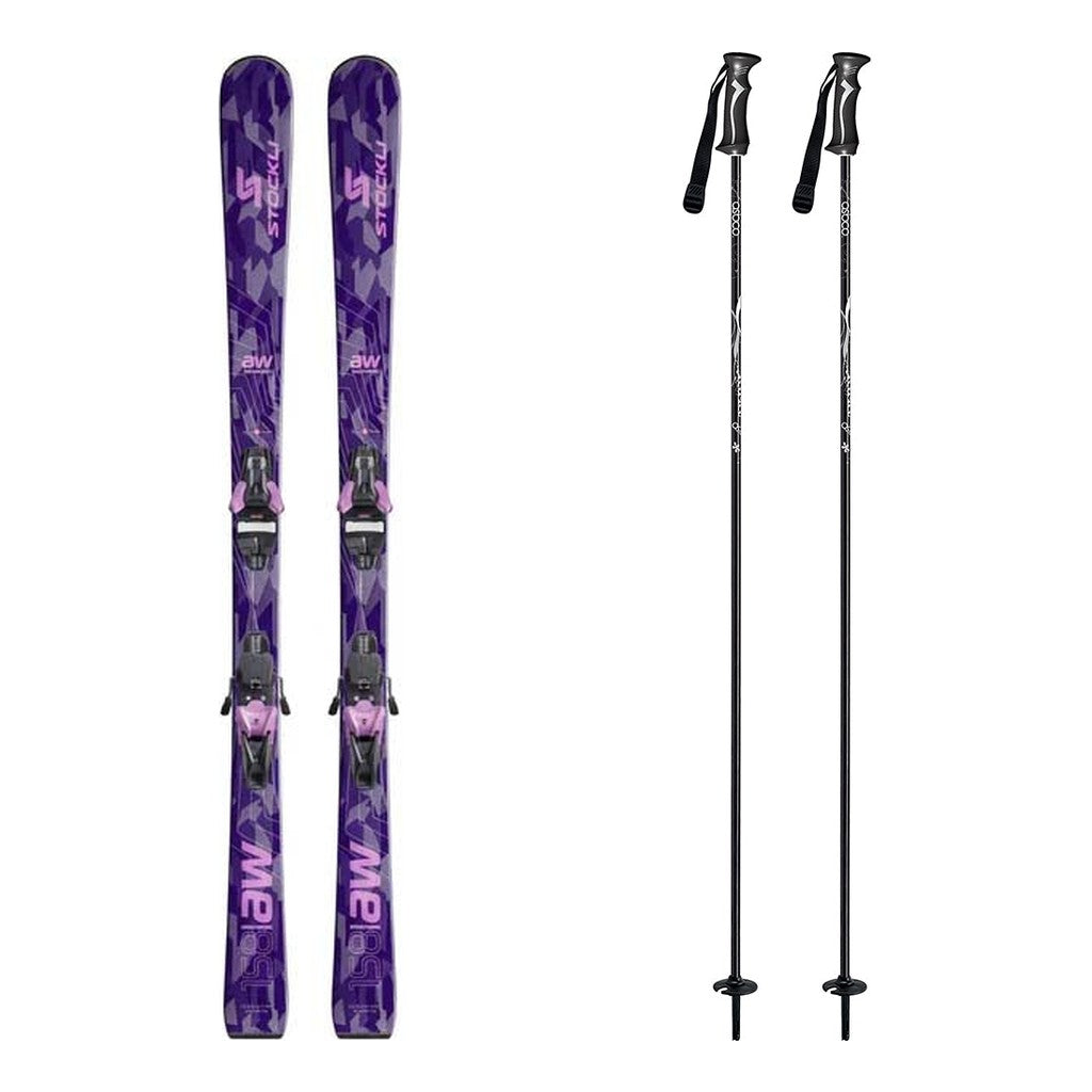 Stockli Montero AW Womens Skis 2027 with Strive 11 GW System Bindings Ski Package