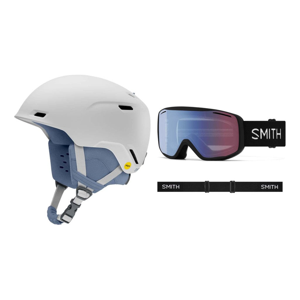 Smith Cache MIPS Adult Helmet 2027 with Rally Goggles Package - Matte Mist