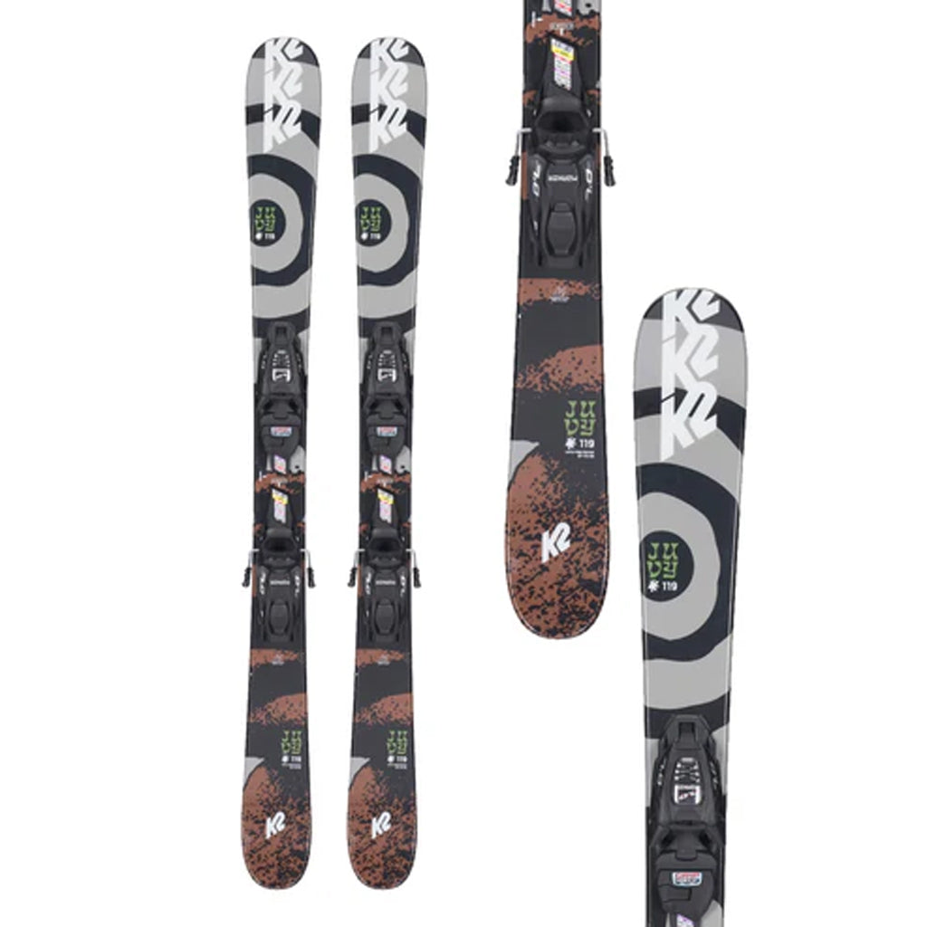 K2 Juvy (Marker 4.5 System Binding) Kids Skis 2023