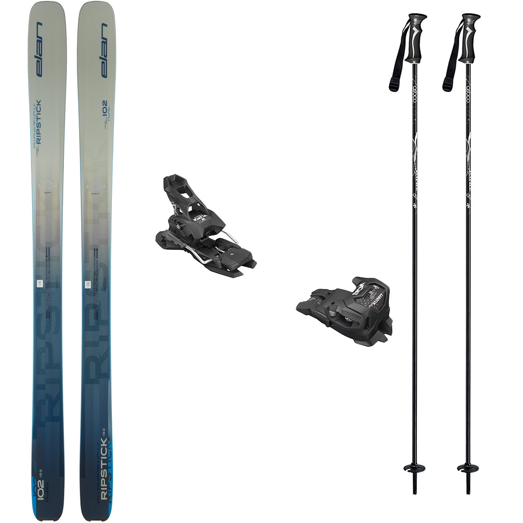 Elan Ripstick 102 Skis 2026 with Tyrolia Attack 14 Bindings Ski Package