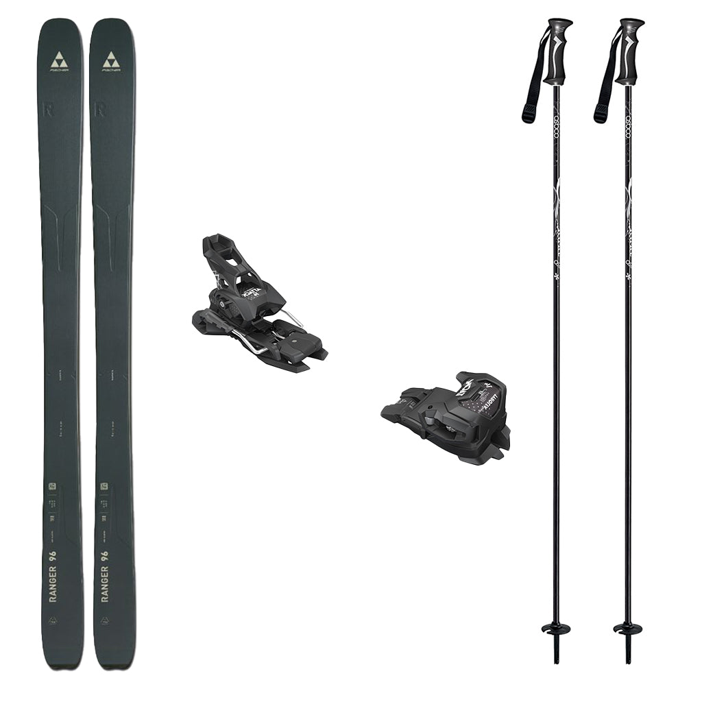 Fischer Ranger 96 Skis 2026 with Tyrolia Attack 14 Bindings Ski Package