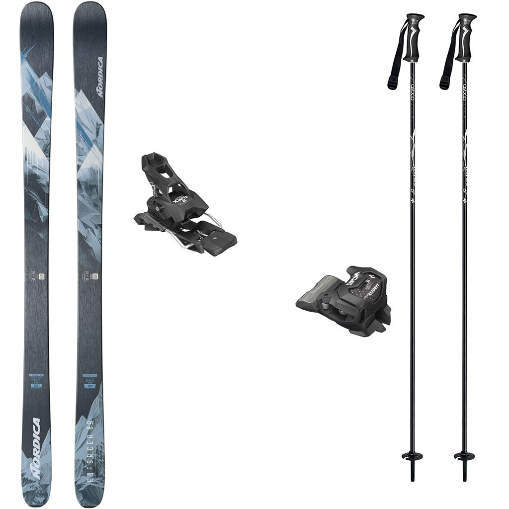 Nordica Enforcer 89 Skis 2026 with Tyrolia Attack 14 Bindings Ski Package