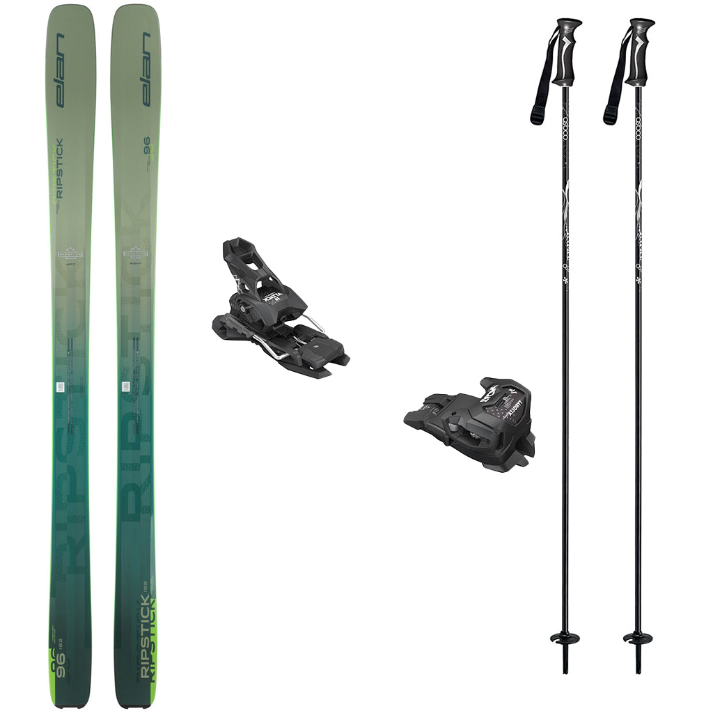 Elan Ripstick 96 Skis 2026 with Tyrolia Attack 14 Bindings Ski Package