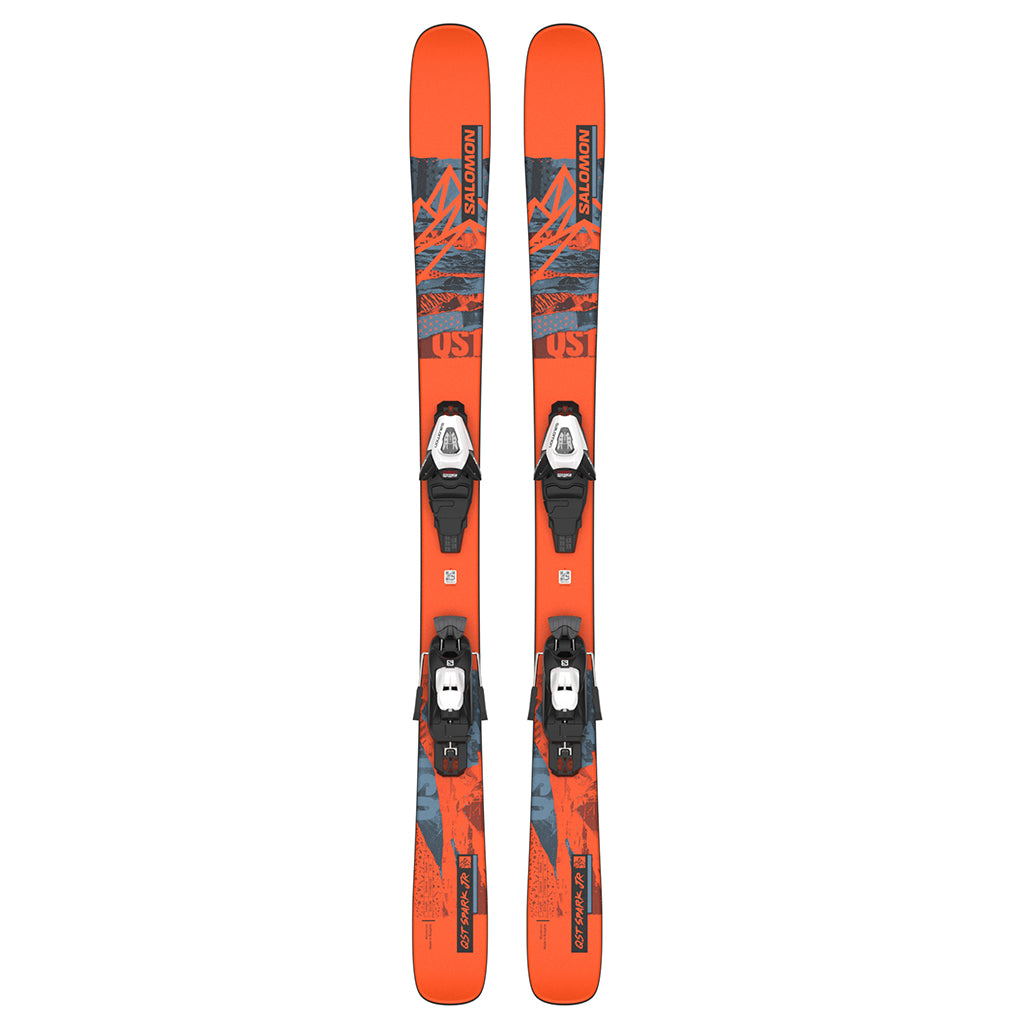 Salomon QST Spark Jr S Junior Skis (C5 GW System Bindings)