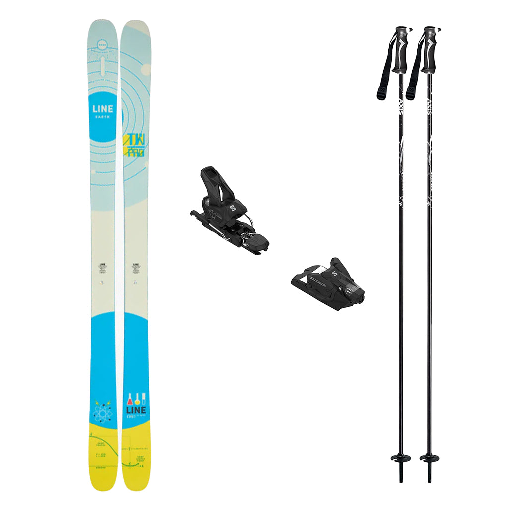 Line Tom Wallisch Pro Skis 2024 with Salomon Strive 12 GW Binding Ski Package